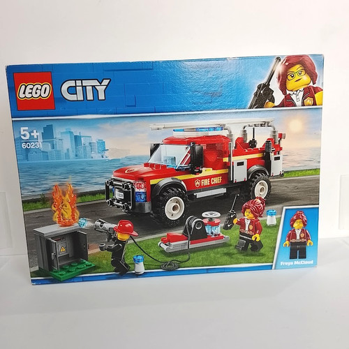 Lego city 60231 fire chief - city,