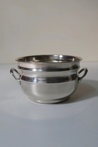 Coupe métal argenté poinçon