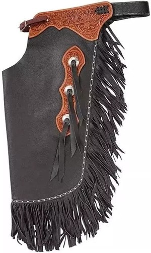 Fentes chaps western cuir - western,