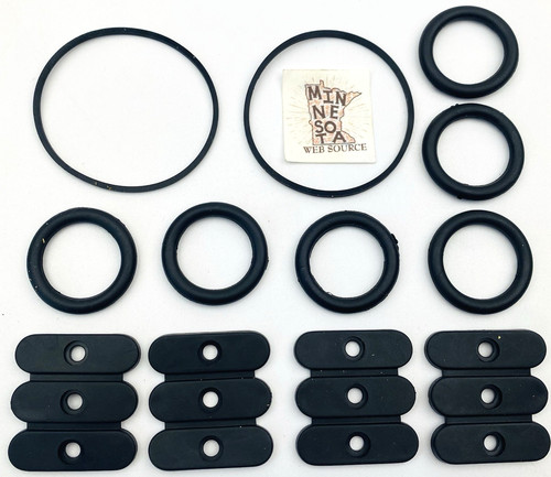 Modern meccano rubber - (12),