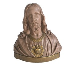 06l20 ancien buste christ - ancien,