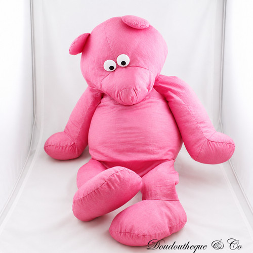 Grande peluche ours ikea - peluche, rose