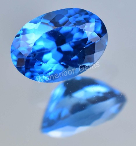 Naturel bleu zircon ct - bleu,