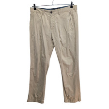 Pantalon chino Tommy Hilfiger beige stretch taille W34xL30 FR44 #48ct