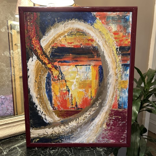 Tableau contemporain huile sur - tableau,
