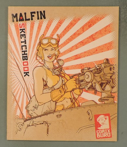 Malfin sketchbook golden - sketchbook, 1