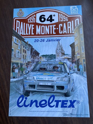 Affiche originale 64eme rallye - affiche,