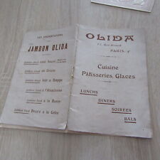 CATALOGUE 1905 OLIDA EPICERIE