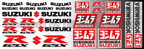 Suzuki gsxr sticker set - gsxr,