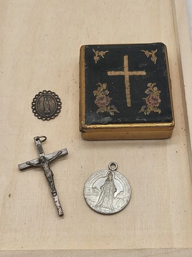 Zj6 lot objets religieux - zj6,