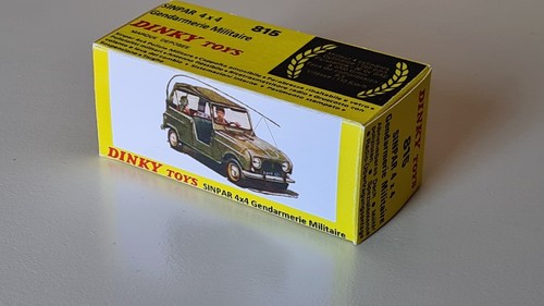 Dinky toys boite vide repro - toys,