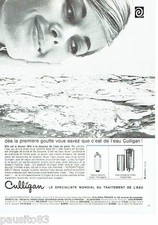 PUBLICITE ADVERTISING 116  1966   Culligan   traitement de l'eau adoucisseur