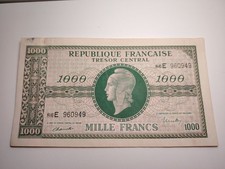 🇨🇵 Banknote / Billet - FRANCE - 1000 Francs Marianne 