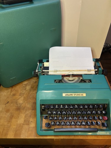 Olivetti studio typewriter - olivetti, 45