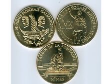 3  MEDAILLES MONNAIE DE PARIS