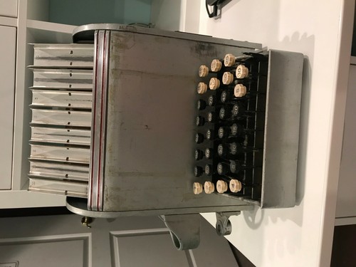 Antique coin counter