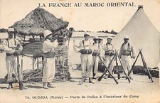 Maroc - OUJDA - Légion Étrangère - Poste de police à l'intérieur du camp - Ed. B