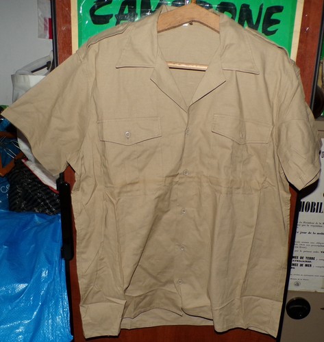 Chemise militaire manches - militaire,