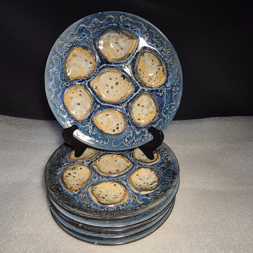 Assiettes a huitres - ,