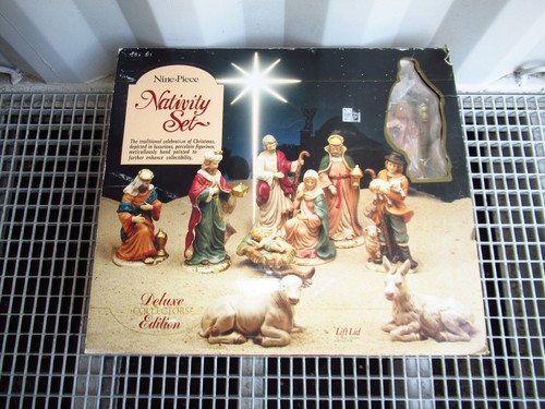 Crèche noel vintage - de,