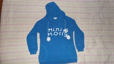 JOLI PULL  MINI MOLLY  BLEU BLANC 8 -  10 ANS