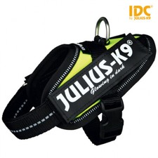 Julius-K9 IDC Harnais Power Neongrin Pour Chiens, Ergonomique, Respirant