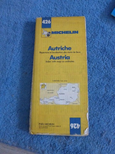 Ancienne carte routiere - carte,