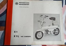 CATALOGUE pièces détachées Motobécane MOBYLETTE SERIE X1 X1L MOTOCONFORT