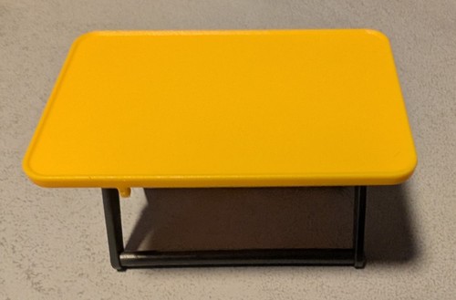 Playmobil table pliante jaune - ,
