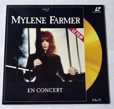 Laserdisc Laser Disc LD PAL Mylene Farmer Le Film En Concert Laurent Boutonnat