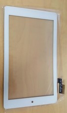 Blanc:ecran tactile vitre