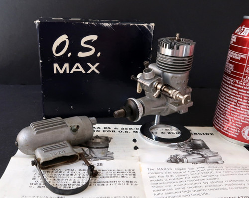 Moteur ancien max r c - rc, 25