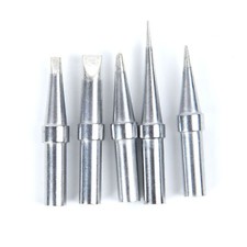 Ensemble de 5 pannes à souder coudées rechange pour fer Weller DE--