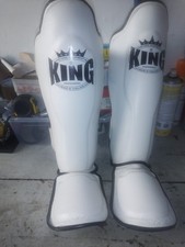 Protege tibia KING PRO blanc