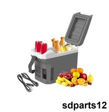 Glacière Électrique Portable Voiture Camping 8L 12V 220V Refroidit + Réchauffe