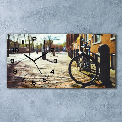 Tulup horloge murale verre - en,