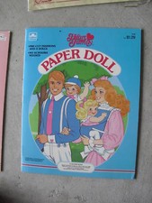 1985 Paper Dolls Book The