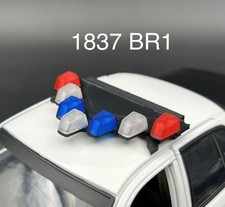 1/18 Scale LED Ready Blue Red