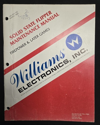 Original 1980 williams solid - original,