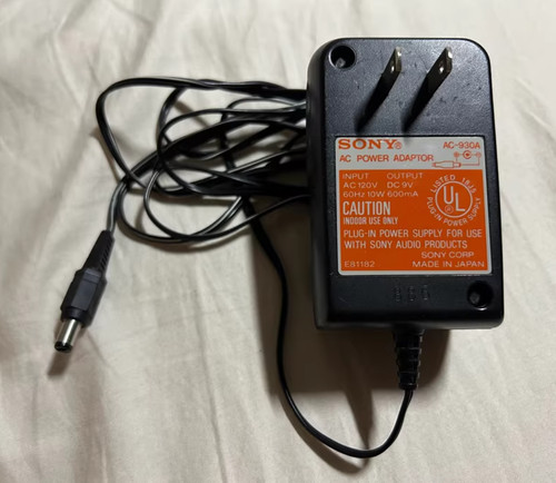 Sony 930a 600ma 5 2 - 9v,