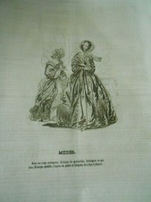 Caricature 19ème  - Modes