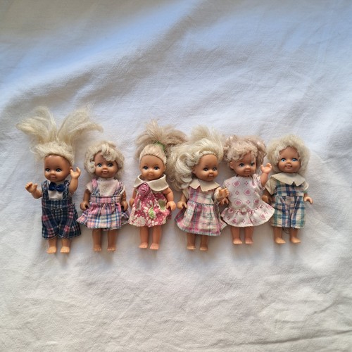Lot petites poupées - lot, 6