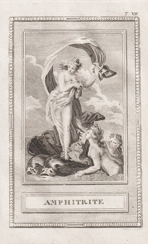 Amphitrite déesse - amphitrite, de