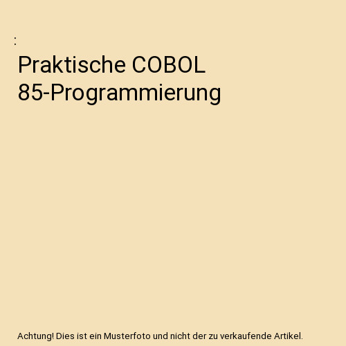 Praktische cobol - praktische,