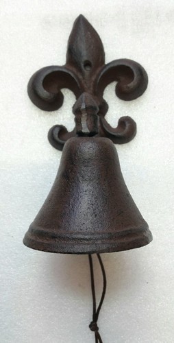 Cloche porte motifs fleur - de,