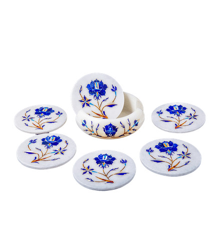 Marbre coaster set fait la - coaster,
