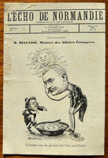 CPA 76 L ECHO DE NORMANDIE L EMBARRAS DU GRAND CHEF DES PACIFISTES