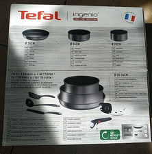 Tefal Ingenio Daily Chef Induction 8 Pièces Anthracite Neuf