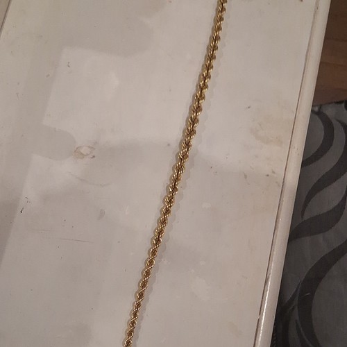 Chaîne collier métal - en,