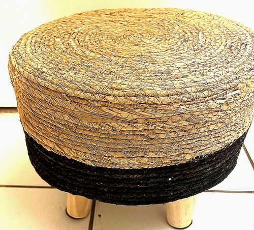 Black natural seagrass - black,